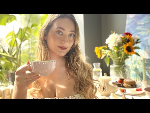 ASMR | An English Tea Party 🌻