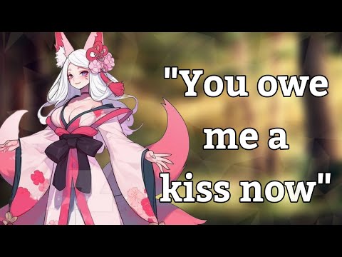 {Asmr} Kitsune teases you in the forest [f4a] [human listener] [guiding you] [favors]
