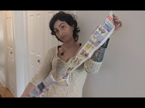 ASMR | Ripping/Crumpling Newspaper | Tearing Paper | Long & Short Ripping Sounds Only | Fast & Slow