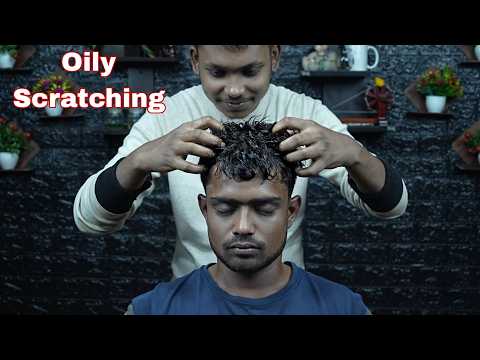 Melt Away Stress: Soothing Indian Head Massage ASMR | Deep Relaxation: Massage with Calming Sound