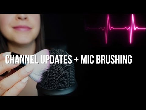 Female Heartbeat With Whispers, Mouth Sounds & Mic Brushing