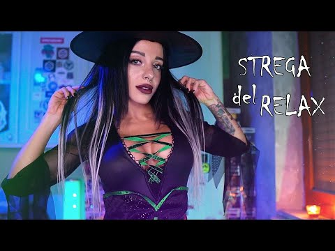 STREGA ARRIVA PER RILASSARTI 🧹 | ASMR Halloween