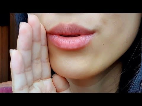 ASMR Only Ear To Ear Whispering 🌔☁️ soft spoken whisper, binaural, heartbeat, ramble stutter, rain