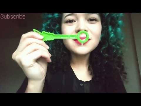 ASMR Bubbles! I tried doing a bubble ASMR | (Silly)