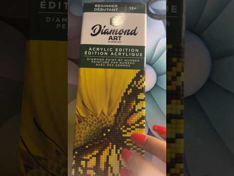 Has anyone tried Diamond Art before ? #asmr