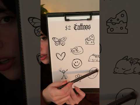 What random tattoo will you get? #asmr