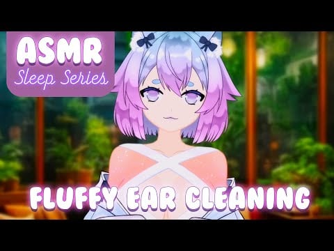 [ASMR] Sleep Series 💤 Fluffy Ear Cleaning