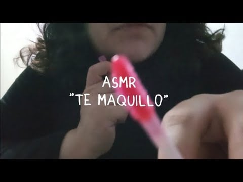ASMR CASERO  ~ TU HERMANA TE MAQUILLA 💄