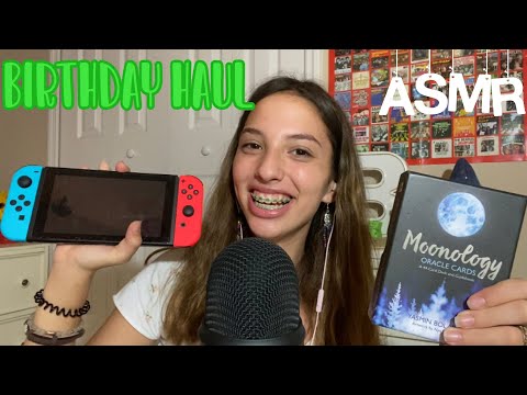 ASMR Birthday Haul 🎂🥳