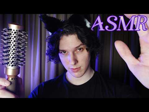 ASMR Sleepy Catboy Sleepover 😴