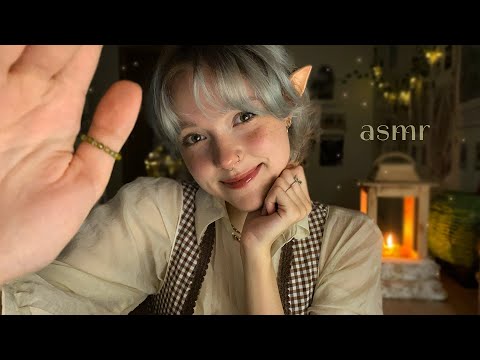 ꒰ 𝙰𝙲𝙼𝙿 ꒱ ~ пушистый массаж головы от лесной жительницы // звуки рта // триггеры ࿐ ☪︎ ִ ࣪𖤐 𐦍 ☾𖤓