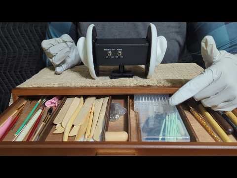 ASMR - Ear Cleaning Lesson Roleplay - Gloves, Picking, Soft Spoken Lecturing