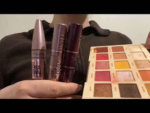Lofi asmr 🎧doing your makeup🎀trying on different mascaras👀 no talking & no tapping