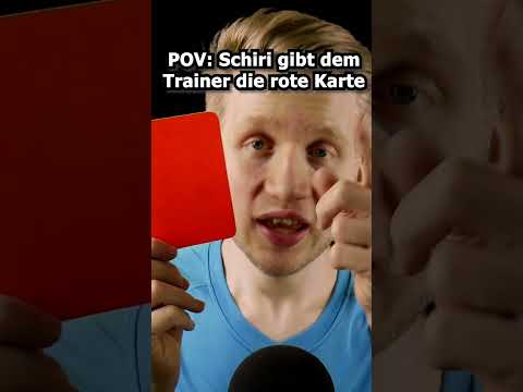 ASMR - POV: Schiri gibt dem Trainer die rote Karte! #shorts #asmr #roleplay #deutscheasmr