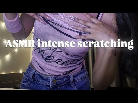 ASMR relaxing fabric scratching to get you some sleep  ᶻ 𝗓 𐰁 .ᐟ (custom video)