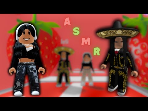 [Roblox ASMR] ✨Finger Tapping✨ On Hard & Soft Triggers | Strawberry Obby 🍓