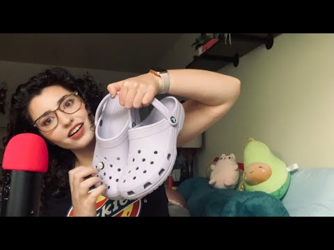 ASMR TAPPING ON MY NEW CROCS