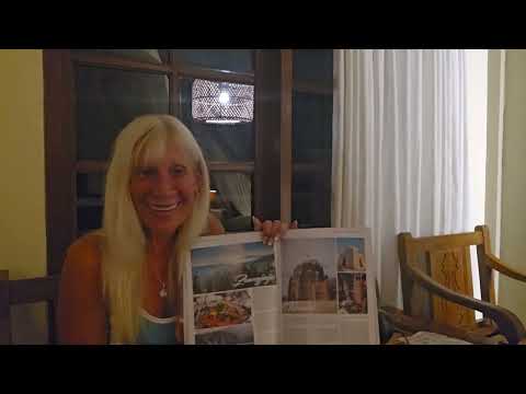 Asmr🌺Souvenirs and Brochure Page Turning. Whispered Chat On Bali