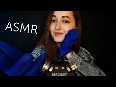 ASMR Denim Jacket, Latex Gloves Sounds, Scratching