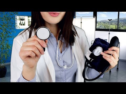 ASMR Roleplay Médecin 👩🏻‍⚕️🌡 Doctor Check-up 2018