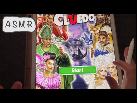 ASMR - Playing CLUEDO for 1-Hour - clicky whispers