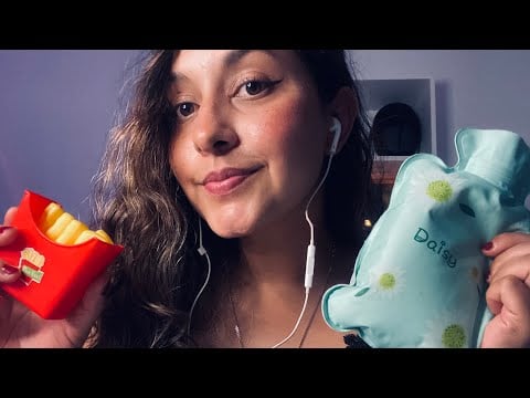 ASMR ✨ SOY TU HERMANA Y TE CUIDO EN TUS DÍAS 🙋🏻‍♀️♥️[susurros, roleplay, mouthsounds]