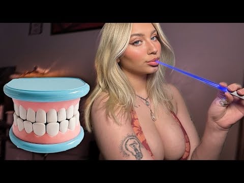 Relaxing Dental Exam... But I Have NO Limits (ASMR)