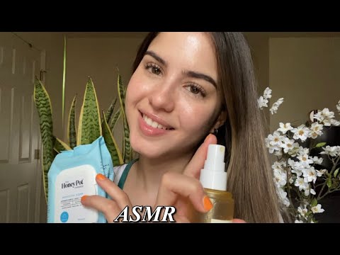 ASMR en español - Tu amiga te consiente cuando te sientes mal 😷 (sonidos RELAJANTES para DORMIR)