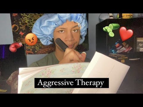 ASMR - Aggressive Therapy (Adia)