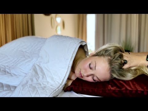 ASMR Scalp Massage | Almost Massaged Her Off Her Little Pillow 😅 [No Talking] [Rain Sounds]