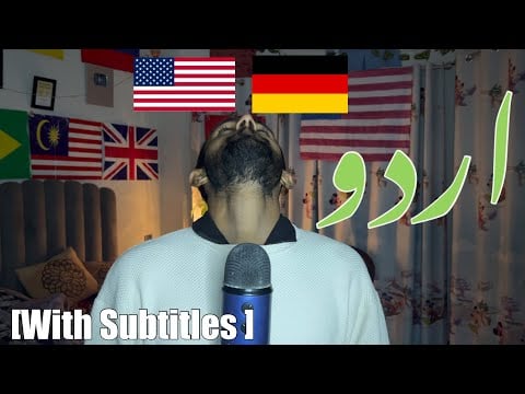 ASMR MY LANGUAGE & MY VOICE￼ REVEAL ￼[With English German Subtitles] 