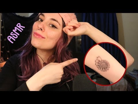 🎧ASMR Mi nuevo TATUAJE | Preguntas y respuestas