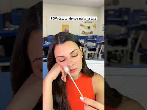 POV: cutucando seu nariz na sala #asmr #shorts #humor #comedia