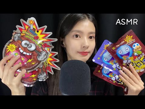 ASMR 샤르륵 녹고 터지는 와다닥, 팝핑캔디 이팅 사운드 / Popping Candy Eating Sounds, Tingle