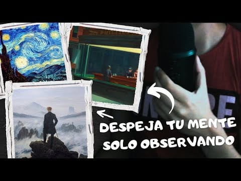 ASMR aprende a estar en el presente con arte