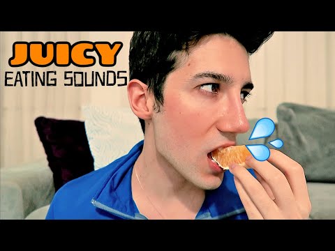 ASMR 💦WET & JUICY🍊EATING SOUNDS