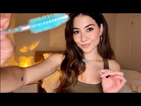ASMR The Ultimate Tingle Assortment (Visual Triggers + Mic Scratching+Tapping)