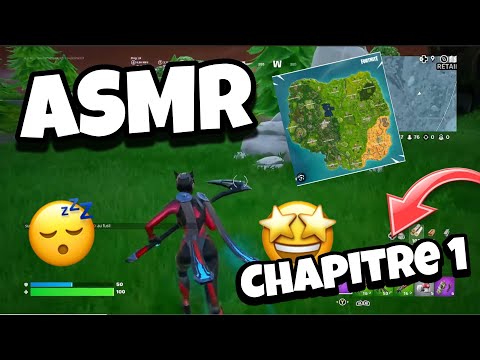 ASMR Français Le RETOUR du CHAPITRE 1 sur FORTNITE ! ✨😴 (j'suis nostalgique 🤌🏼)