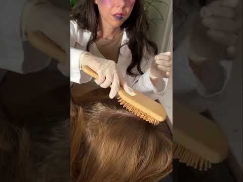 Asmr scalp tingles #asmr #asmrsounds #asmrvideo #relax #relaxing #satisfying #hair #sleep #tingles