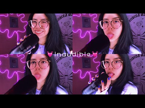 Inaudible + M0uth Sounds | ASMR en español | Andrea ASMR 🦋
