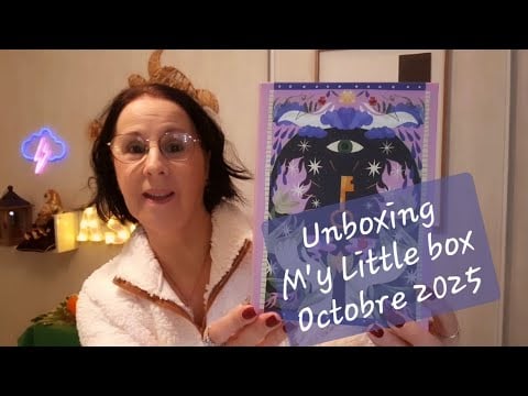 Asmr français, unboxing "M'y little box Octobre 2025.