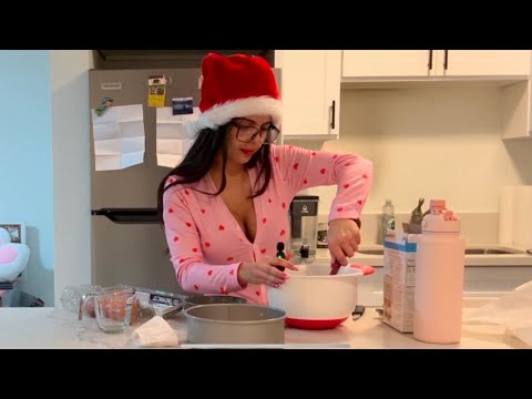 ASMR MAKING CHRISTMAS COOKIES