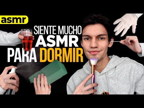 ASMR PARA DORMIR Y SENTIR MUCHO ASMR *triggers - ASMR Español - mol asmr