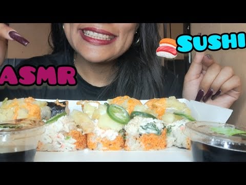 ASMR | SUSHI 🍣🥢| SONIDOS RELAJANTES | #asmr #asmrsounds #asmreating