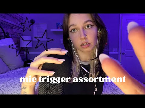 ASMR | mix trigger assortment 🎙️🌙 (swirling, pumping, fluffy, + more)