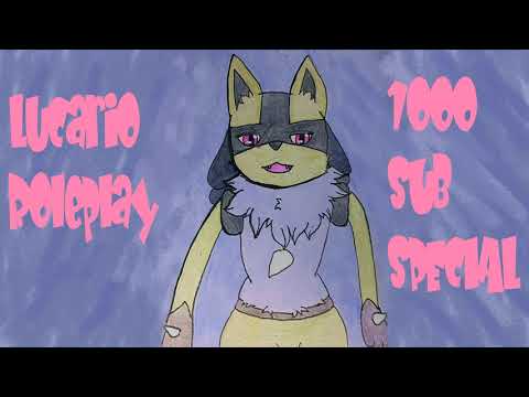 Lucario RP ASMR - 1000 Sub Special