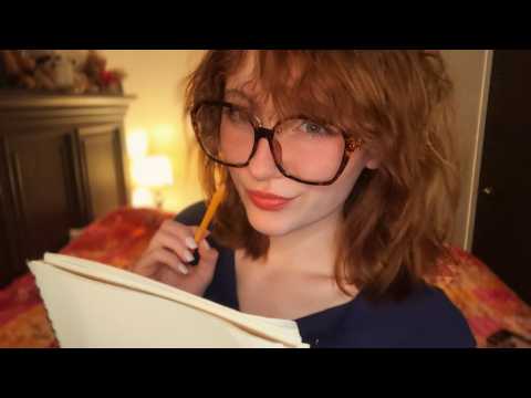 asmr mumbling and sketching 📝 drawing you close inaudible , unintelligible whispers / soft speaking