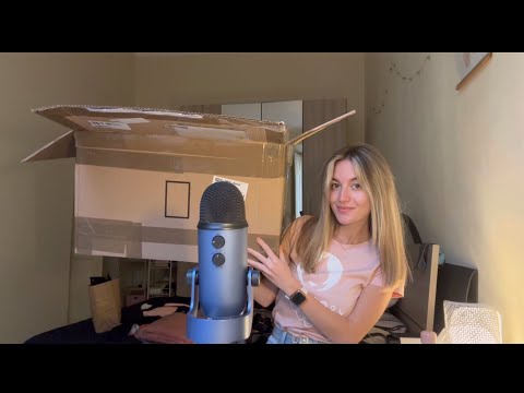 UNBOXING PACCO DA GIÙ 📦 (asmr ita)