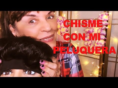 ASMR PELUQUERA TE PASA LA PLANCHA Y TE CUENTA UN CHISME💇‍♀️PARTE 2-ROLEPLAY