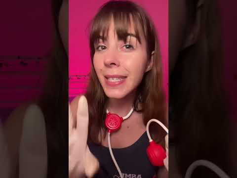 ASMR POV: You get a medical checkup in Germany but you don’t understand anything 🙄 #asmrvideo #asmr